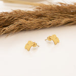 925 Sterling Silver Baby Elephant Studs