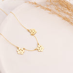 925 Sterling Silver Paw Neckalce