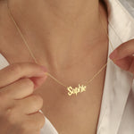 925 Sterling Silver Personaliezed Harry Potter Name Necklace