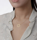 925 Sterling Silver Heart Chakra Necklace