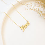 925 Sterling Silver Name Necklace Old London