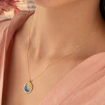 925 Sterling Silver Wave Necklace