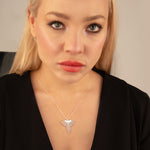 925 Sterling Silver Anka Kusu Necklace