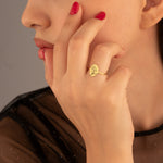 925 Sterling Silver Birth Flower Ring