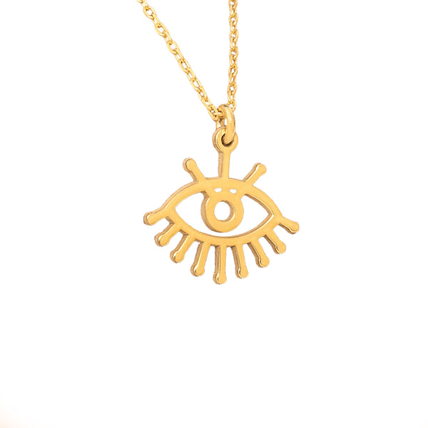 925 Sterling Silver Evil Eye Necklace