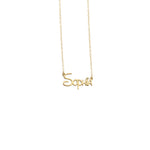 925 Sterling Silver Disney Name Necklace