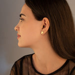 925 Sterling Silver Tiny Cloud Studs