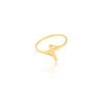 925 Sterling Silver Cross 2 Ring