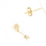 925 Sterling Silver Halloween Threader Earrings