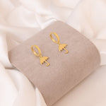 925 Sterling Silver Umbrella Earrings