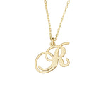 925 Sterling Silver Initial Necklace