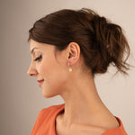 925 Sterling Silver Hoop Dragon Earrings