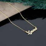 925 Sterling Silver Name Necklace 303