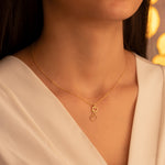 925 Sterling Silver Korean Love Heart Necklace
