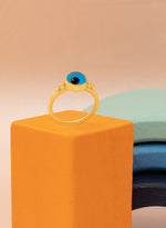 925 Sterling Silver Evil Eye Ring 561
