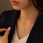 925 Sterling Silver Cennet Annelerin Ayakları Altındadır