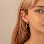 925 Sterling Silver Wings Earring