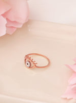 925 Sterling Silver Evil Eye Ring