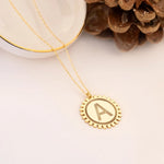 925 Sterling Silver Topcuklu Initial Necklace