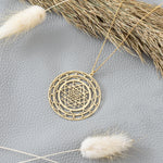 925 Sterling Silver Sacred Geometry Necklace
