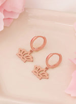 925 Sterling Silver Flower Earrings