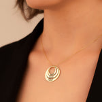 925 Sterling Silver Sisters Three Name Necklace