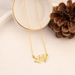 925 Sterling Silver Isim Necklace 4