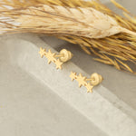 925 Sterling Silver Star Stud Earring