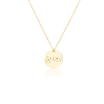 925 Sterling Silver Love Map Necklace