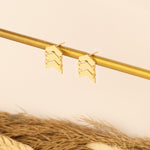 925 Sterling Silver Chevron Arrow Earring