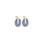 Silvery Blue Earrings