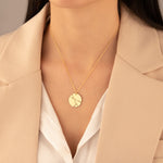 925 Sterling Silver Cracked Kintsugi Necklace