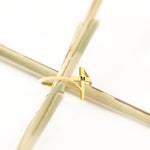925 Sterling Silver Personalized Initial Cross Ring