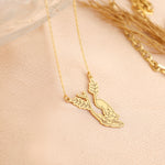 925 Sterling Silver Lover Hand Necklace