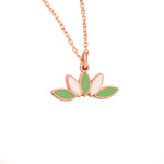 925 Sterling Silver Lotus Necklace