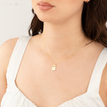 925 Sterling Silver Ghost Necklace