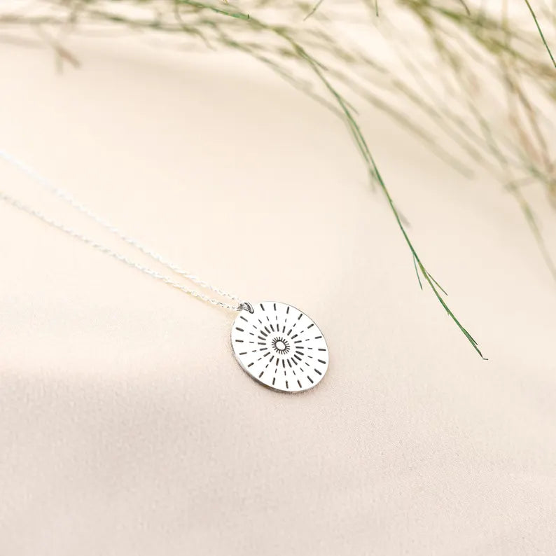 925 Sterling Silver Güneş Necklace