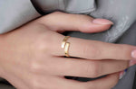 925 Sterling Silver Personalized 2 Name Ring