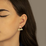 925 Sterling Silver Ear Jacket Name Earrings