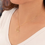 925 Sterling Silver Roller Skate Necklace
