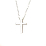 925 Sterling Silver Cross Necklace,