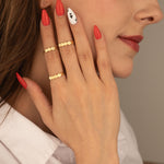 925 Sterling Silver Personalized Name Ring