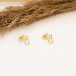 925 Sterling Silver Angel Studs 447