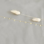 925 Sterling Silver Personalised Initial Name (Halley)