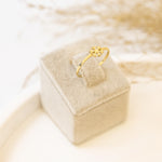 925 Sterling Silver Snowflake Ring