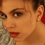 925 Sterling Silver Teardrop Stud Earrings