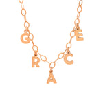 925 Sterling Silver Initial Necklace