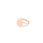 925 Sterling Silver Custom Paw Print Ring