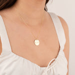 925 Sterling Silver Love Map Necklace