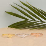 925 Sterling Silver Snowflake Ring